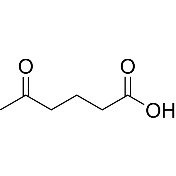 Glurate (5-oxohexanoic acid; 4-Acetylbutyric acid; 5-Oxohexanoic acid) 3128-06-1